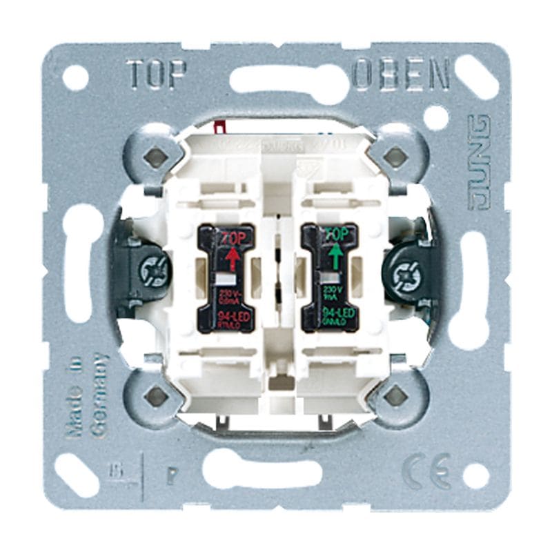 Jung - Interrupteur hotel, station intérieure 230 V