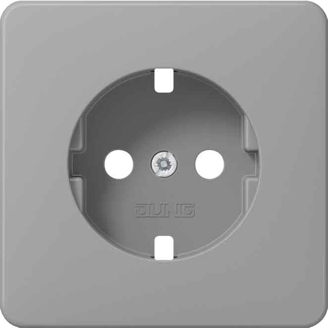 Jung - Enjo prise de courant 2P+T "circuit info" / CD 500 gris pour méc  152...x