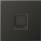 Jung - Enjo pour noyau Modulear-Jack / LS 990 Anthracite