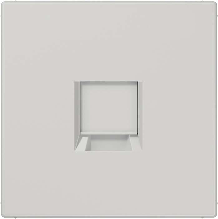 Jung - Enjo RJ 45 simple / LS 990 Gris clair pour Modular Jack