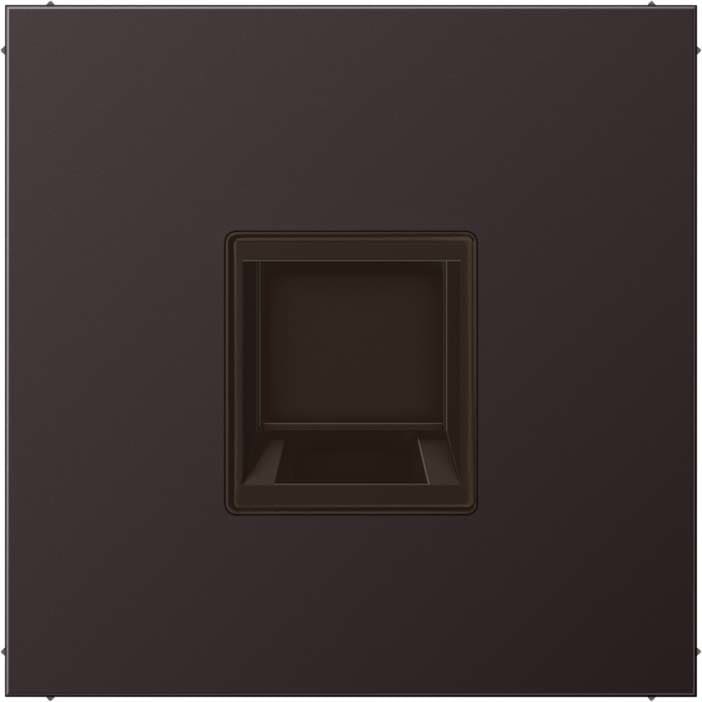 Jung - Enjo RJ 45 simple / LS 990 Dark (canon de fusil) pour Modular Jack