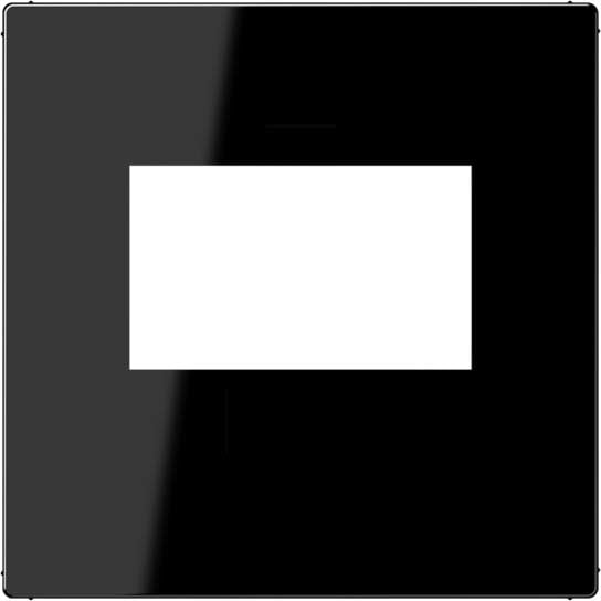 Jung - Enjoliveur pour interface USB / A 500 noir mat