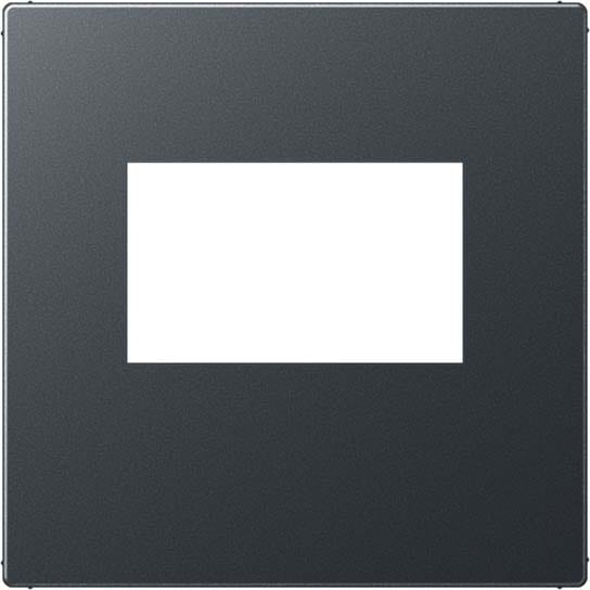 Jung - Enjoliveur pour interface USB / A 500 noir mat