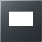 Jung - Enjoliveur pour interface USB / A 500 noir mat