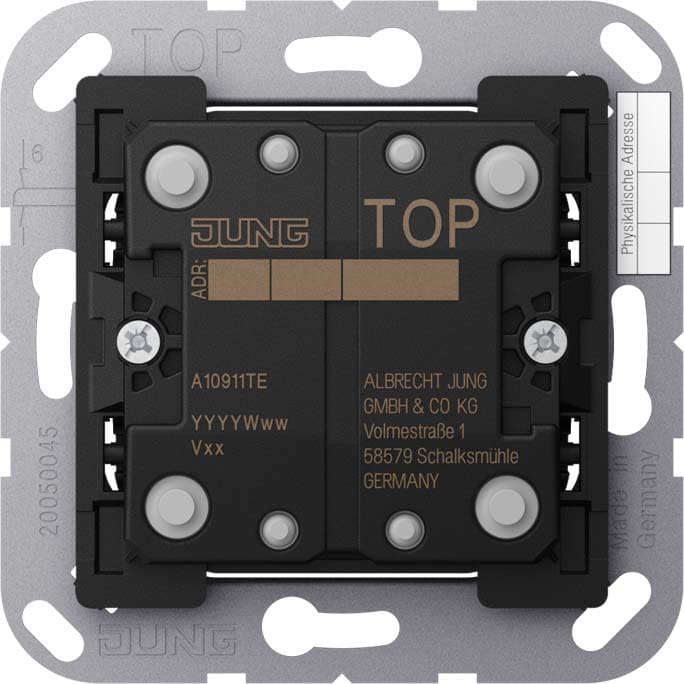 Jung - BP BCU F10 1 voie extension, version BP 2 appuis / A 500