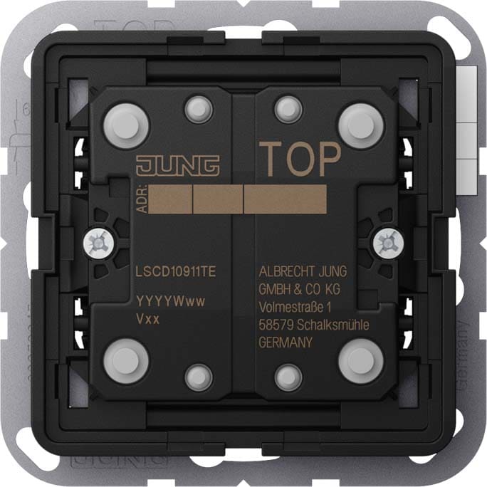 Jung - BP BCU F10 1 voie extension, version BP 2 appuis / CD500 et LS 990