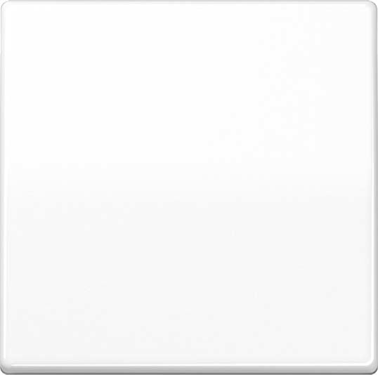 Jung - Enjoliveur simple touche pour mécanisme BP-BCU F10 A10xxxST / AS 500 Blanc