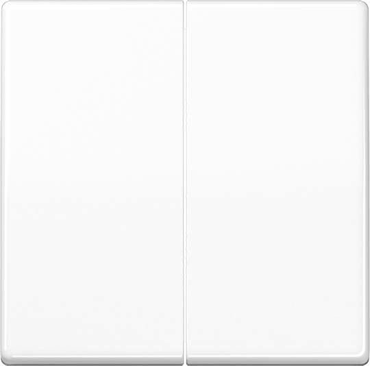 Jung - Enjo double touche pour mécanisme BP-BCU F10 A10xxxST / AS 500 Blanc