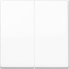 Jung - Enjo double touche pour mécanisme BP-BCU F10 A10xxxST / AS 500 Blanc