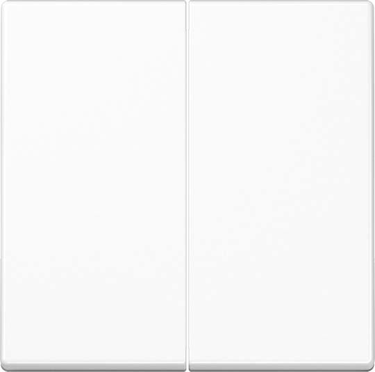 Jung - Enjo double touche pour mécanisme BP-BCU F10 A10xxxST / A 500 Blanc