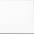 Jung - Enjo double touche pour mécanisme BP-BCU F10 A10xxxST / A 500 Blanc