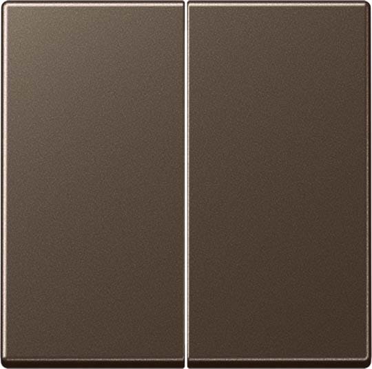 Jung - Enjo double touche pour mécanisme BP-BCU F10 A10xxxST / A 500 Moka