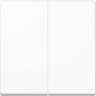 Jung - Enjo double touche pour mécanisme BP-BCU F10 A10xxxST / A 500 Blanc