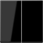 Jung - Enjo double touche pour mécanisme BP-BCU F10 A10xxxST / A 500 Noir
