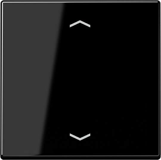 Jung - Enjo simple touche avec flèches pour mécanisme BP-BCU A10xxxST/ A 500 Noir