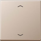 Jung - Enjo simple touche avec flèches pour mécanisme BP-BCU A10xxxST/ A 500 Champagne