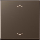 Jung - Enjo simple touche avec flèches pour mécanisme BP-BCU A10xxxST/ A 500 Moka