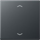 Jung - Enjo simple touche avec flèches pour méca BP-BCU A10xxxST/ A 500 Anthracite
