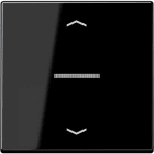 Jung - Enjo simple touche avec flèches et voyant pour méc BP-BCU A10xxxST/ A 500 Noir