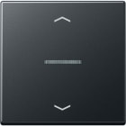 Jung - Enjo simple touche avec flèches et voyant méc BP-BCU A10xxxST/ A 500 Anthracite