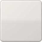 Jung - Enjoliveur simple touche pour méc BP-BCU F10 LSCD10xxxST / CD 500 Gris clair