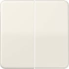 Jung - Enjo double touche pour mécanisme BP-BCU F10 LSCD10xxxST / CD 500 Ivoire