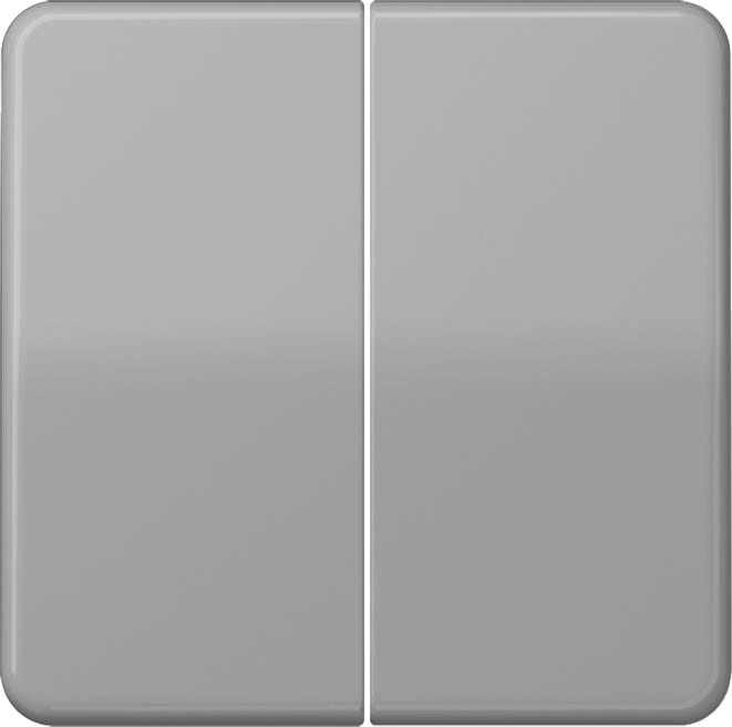 Jung - Enjo double touche pour mécanisme BP-BCU F10 LSCD10xxxST / CD 500 Gris