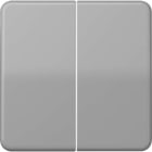 Jung - Enjo double touche pour mécanisme BP-BCU F10 LSCD10xxxST / CD 500 Gris