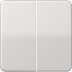 Jung - Enjo double touche pour mécanisme BP-BCU F10 LSCD10xxxST / CD 500 Gris clair