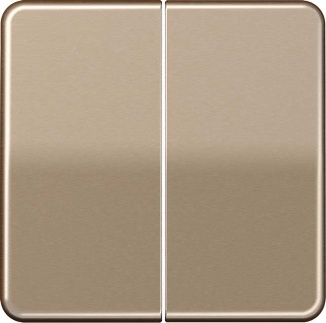 Jung - Enjo double touche pour mécanisme BP-BCU F10 LSCD10xxxST / CD 500 Bronze