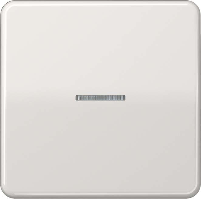 Jung - Enjo simple touche à voyant pour méc BP-BCU F10 LSCD10xxxST / CD 500 Gris clair