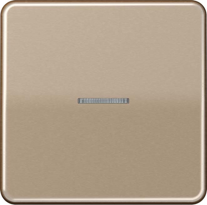 Jung - Enjo simple touche à voyant pour méc BP-BCU F10 LSCD10xxxST / CD 500 Bronze