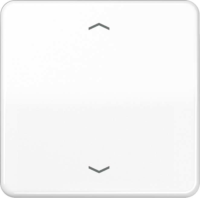 Jung - Enjo simple touche avec flèches pour mécanisme BP-BCU LSCD10xxxST/ CD 500 Blanc