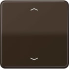 Jung - Enjo simple touche avec flèches pour mécanisme BP-BCU LSCD10xxxST/ CD 500 Brun