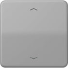 Jung - Enjo simple touche avec flèches pour mécanisme BP-BCU LSCD10xxxST/ CD 500 Gris