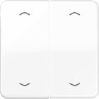 Jung - Enjo double touche avec flèches pour mécanisme BP-BCU LSCD10xxxST/ CD 500 Blanc