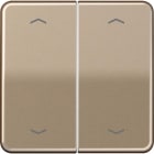 Jung - Enjo double touche avec flèches pour méca BP-BCU LSCD10xxxST/ CD 500 Bronze