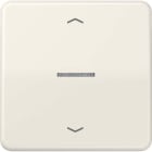 Jung - Enjo simple touche avec flèches et voyant méc BP-BCU LSCD10xxxST/ CD 500 Ivoire