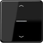 Jung - Enjo simple touche avec flèches et voyant méc BP-BCU LSCD10xxxST/ CD 500 Noir