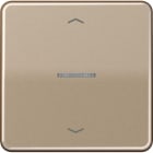 Jung - Enjo simple touche avec flèches et voyant méc BP-BCU LSCD10xxxST/ CD 500 Bronze