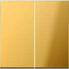 Jung - Enjo double touche pour mécanisme BP-BCU F10 LSCD10xxxST / LS 990 Doré