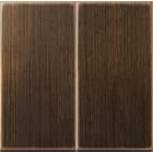 Jung - Enjo double touche pour mécanisme BP-BCU F10 LSCD10xxxST / LS 990 Laiton ancien