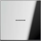 Jung - Enjo simple touche à voyant méc BP-BCU F10 LSCD10xxxST / LS 990 Chrome