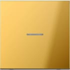 Jung - Enjo simple touche à voyant pour mécanisme BP-BCU F10 LSCD10xxxST / LS 990 Doré