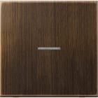 Jung - Enjo simple touche à voyant méc BP-BCU F10 LSCD10xxxST / LS 990 Laiton ancien