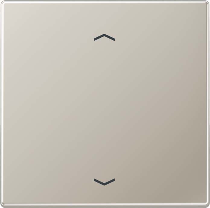 Jung - Enjo simple touche avec flèches pour méc BP-BCU LSCD10xxxST/ LS 990 Métal INOX