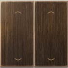 Jung - Enjo double touche flèches pour méc BP-BCU LSCD10xxxST/ LS 990 Laiton ancien