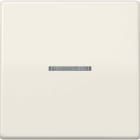 Jung - Enjo simple touche à voyant pour mécanisme BP-BCU F10 A10xxxST / AS 500 Ivoire