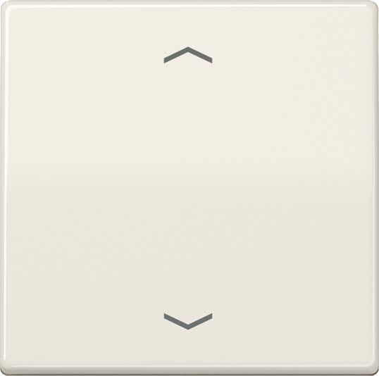 Jung - Enjo simple touche avec flèches pour mécanisme BP-BCU A10xxxST/ AS 500 Ivoire
