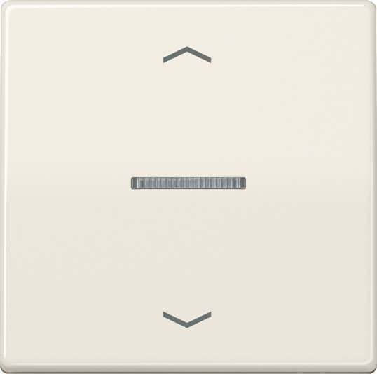 Jung - Enjo simple touche avec flèches et voyant méc BP-BCU A10xxxST/ AS 500 Ivoire